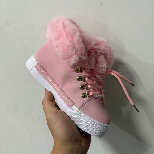Women's Autumn/Winter Lace-Up Platform Round-Toe Casual Boots