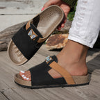 Women's Autumn Outdoor Casual Color-Block Slip-On Shoes